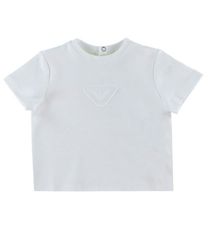 Emporio Armani T-shirt - Off White w. Logo