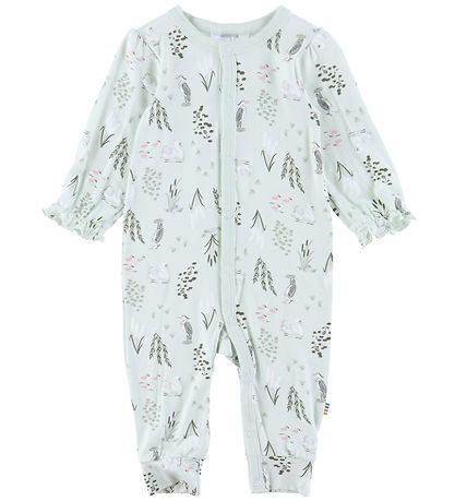 Joha Nightsuit - Viscose/Bamboo - Mint w. Swan