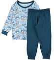 Joha Pyjama set - Viscose/Bamboe - Blauw m. ATV
