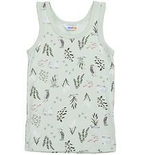 Joha Undershirt - Viscose/Bamboo - Mint w. Swan