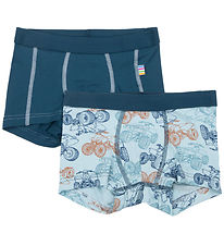 Joha Boxers - 2-Pack - Viscose/Bamboo - Blue w. ATV