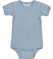 Joha Bodysuit k/æ - Rib - Dusty Blue