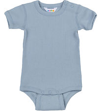 Joha Bodysuit k/æ - Rib - Dusty Blue