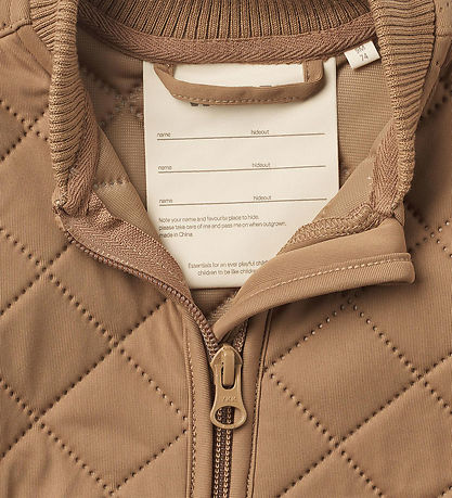 Wheat Thermo Jacket - Loui - Hazel