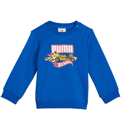 Puma x Hot Wheels Sweat Set - Team Royal w. Print