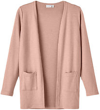 Name It Cardigan - Stickad - Noos - NkfVicti - Rose Cloud