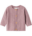 Name It Cardigan - Strikk - NbfDesille - Elderberry