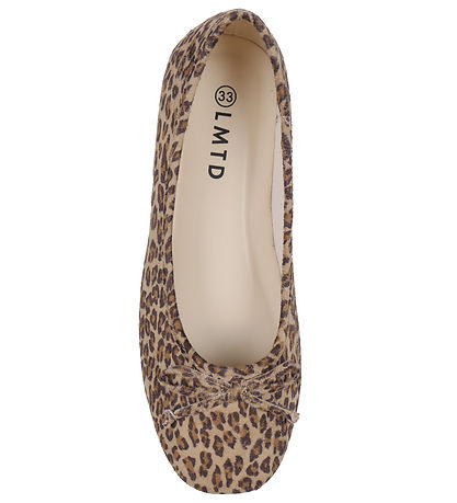 LMTD Ballerina Slippers - NlfRosa - Mocha Meringue/Leo