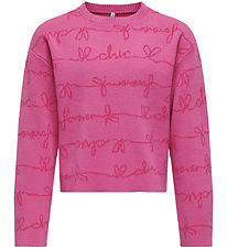 Kids Only Blouse - Gebreid - CookEverly - Super Roze/Fuschia Pur