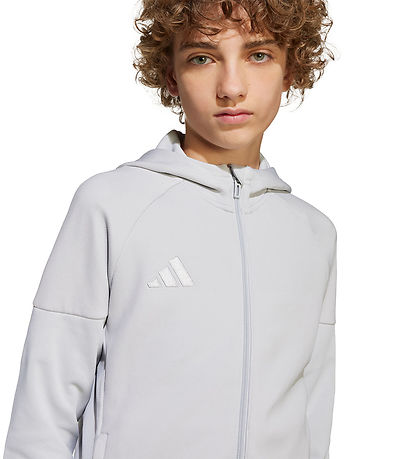 adidas Performance Neuletakki - Tiro25 FZ Y - Tmlggr