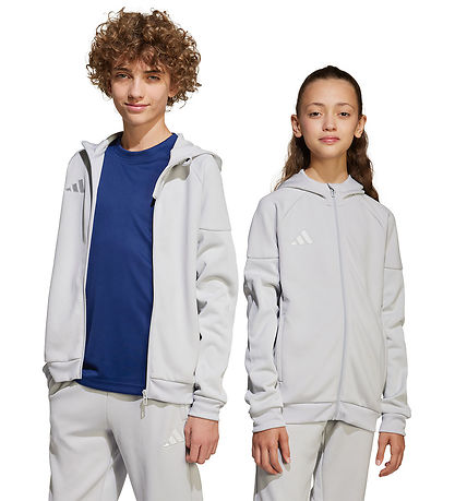 adidas Performance Neuletakki - Tiro25 FZ Y - Tmlggr