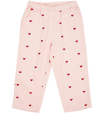 Copenhagen Colors Trousers - Twill Heart - Dusty Rose w. Berry H