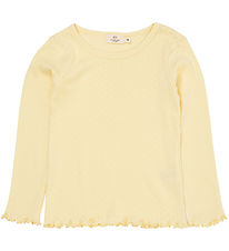 Copenhagen Colors Blouse - Pointelle - Lt. Tellow