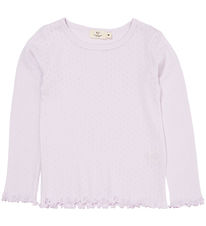 Copenhagen Colors Blouse - Pointelle - Lavender