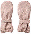 Wheat Mittens w. Fleece - PU - Rily - Powder Flower Meadow
