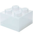 LEGO® Storage Storage Box - 4 Knobs - Glitter Translucent