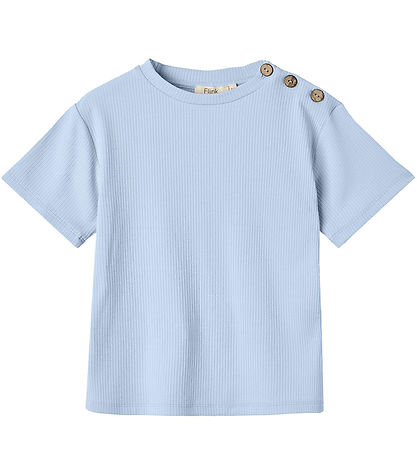 Fliink T-Shirt - Rib - Kenna - Dream Blue