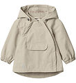 Wheat Lightweight Jacket - Sveo - Tech - Warm Stone