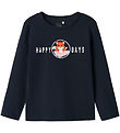 Name It Blouse - NmfVix - Dark Sapphire/Happy Days
