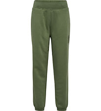 Hummel Joggingbuxur - hmlClean - Olivine