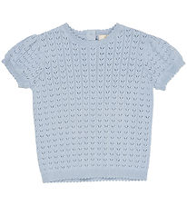 Copenhagen Colors T-shirt - Knitted - Dusty Blue