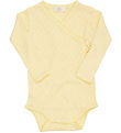 Copenhagen Colors Wrap samfella L/æ - Pale Yellow