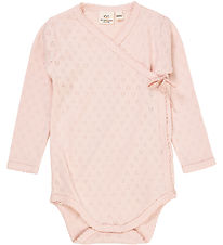 Copenhagen Colors Omlottbody L/æ - Dusty Rose