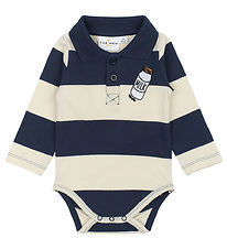 The New Siblings Romper l/s - TnsbNoha - Mood Indigo Striped