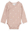 The New Siblings Wrap Bodysuit l/s - TnsbNova - Adobe Rose