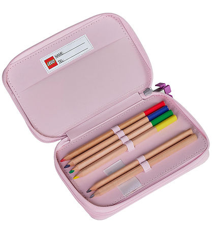 LEGO® Etui m. Inhoud - Bloemen - Roze