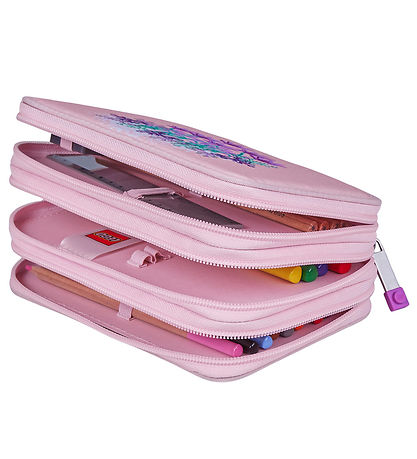LEGO® Etui m. Inhoud - Bloemen - Roze