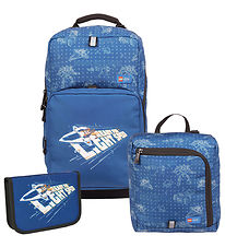 LEGO® City School Bag Set - Space Explorer - 20.5 L - Blue