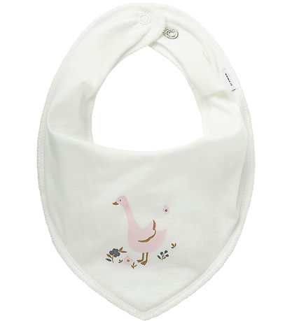 Name It Teething Bib - NbfYvettedine - Cloud Dancer