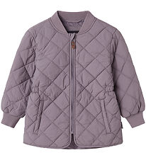 Name It Thermojacke - NmfMarlin - Quilt - Grau Ridge