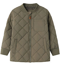 Name It Thermojacke - NmmMarlin - Quilt - Dusty Olive