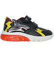 Geox Lichtgevende Schoenen - J Cyberdron - Dk Grey/Yellow
