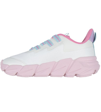 Geox Skor - J Flexypers Fast - Vit/Rosa