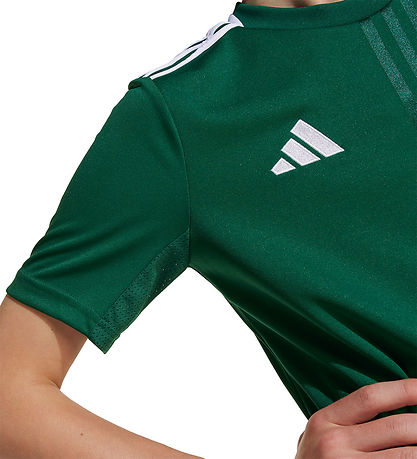 adidas Performance T-Shirt - Campeon25 - Dunkelgrün/Weiß