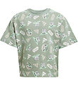adidas Performance T-shirt - Star Wars Mandalorian - Silver Gree