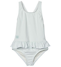 Liewood Swimsuit - Amara - Y/D Stripe Pure Sky/Cream De La Crem
