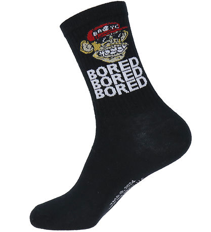 LMTD Socks - 3 Pack - NlmAbris - Black/3p Black+FLINT Stone+LY