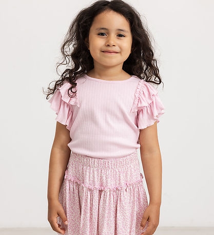 MarMar T-Shirt - Modaal - Távora Frill - Cotton Candy