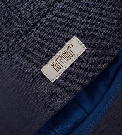 Huttelihut Bucket Hat - Lin - UV20 - Marinblå