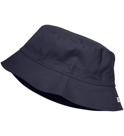 Huttelihut Bucket Hat - Lin - UV20 - Marinblå
