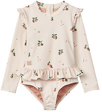 Liewood Swimsuit - Sille - Peach/Sea Shell