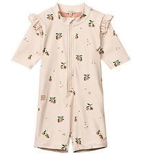 Liewood Coverall Swimsuit - Amel - Peach/Sea Shell