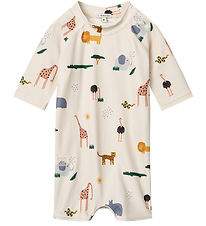 Liewood Coverall Swimsuit - Thor - Safari Sandy Mix