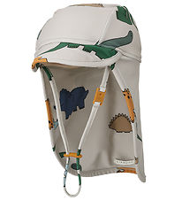 Liewood Swim Hat - Cecilia - UV40+ - Dinosaurs/Mist