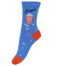 Melton Strumpor - Popcorn - Super Sonic Blue