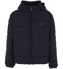 Emporio Armani Dúnúlpa - Dökkblátt